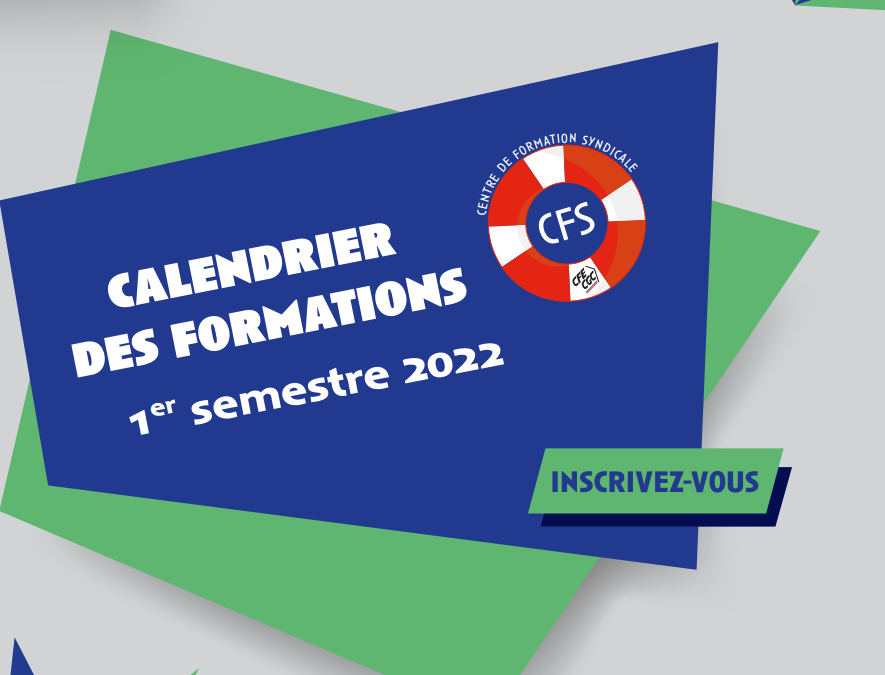 Formations Syndicale 2022